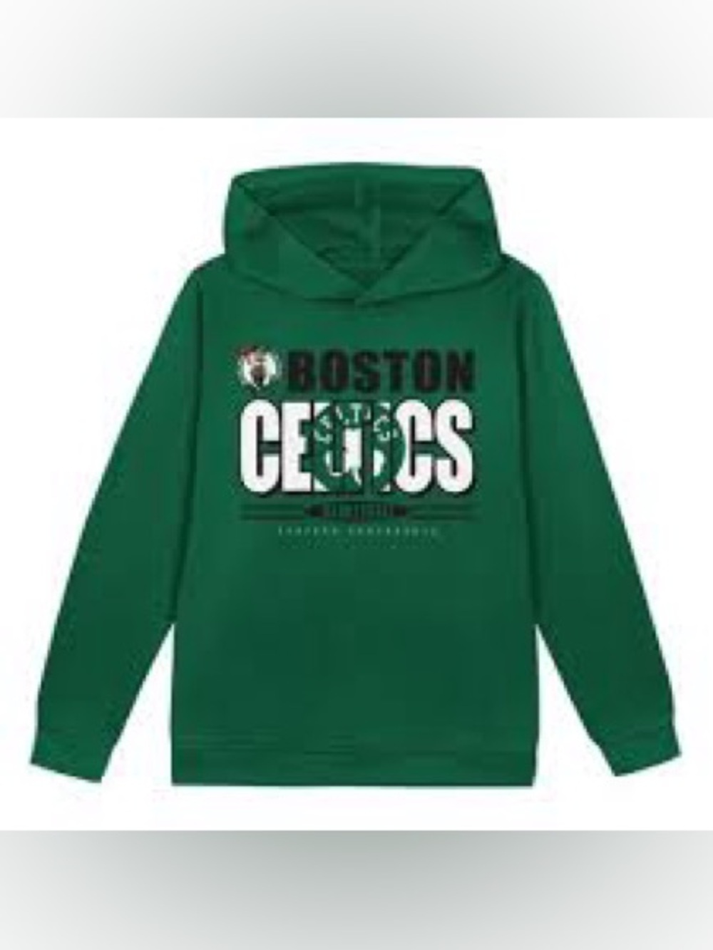 NBA Boston Celtics Green Pullover Hoodie for Kids